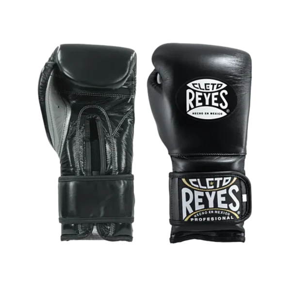 Hook and Loop Training Gloves - Black | Cleto Reyes E600N